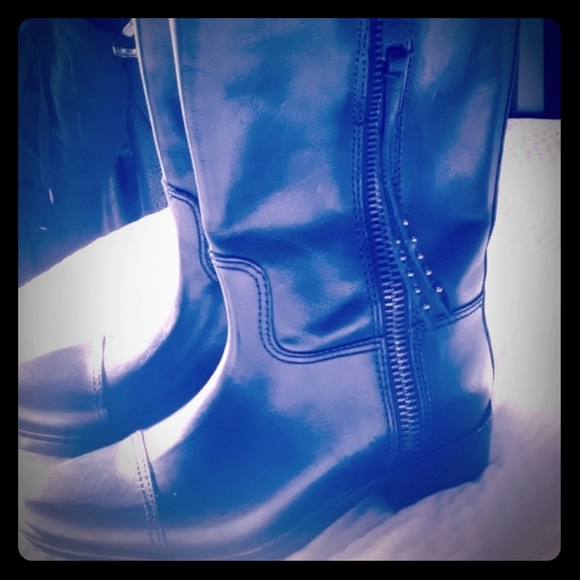 Coach short double zip western boots. - Picture 1 of 3